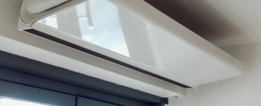 rideau d’air chaud électrique