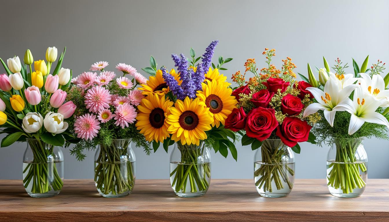 découvrez la riche diversité des fleurs proposées par interflora, votre plateforme de livraison dédiée. que ce soit pour une occasion spéciale ou simplement pour faire plaisir, explorez notre vaste sélection de bouquets et compositions florales, offrant une touche de beauté et d'émotion à chaque envoi.