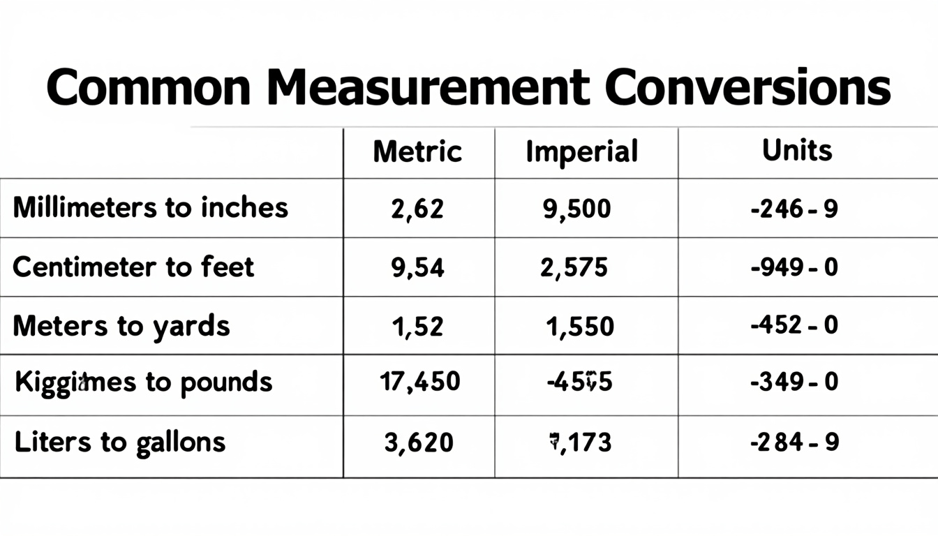 découvrez comment concevoir facilement un tableau d'unité de mesure personnalisé afin d'adapter vos calculs et conversions à vos besoins professionnels ou personnels.