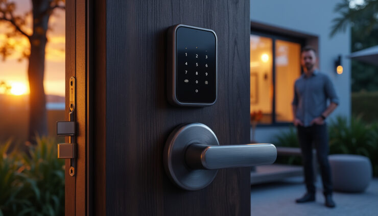 découvrez comment les serrures électroniques programmables offrent une sécurité renforcée grâce à leurs fonctionnalités avancées : contrôle d’accès, historique des entrées, personnalisation des codes et gestion simplifiée des utilisateurs.