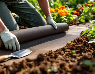 apprenez à installer efficacement une toile de paillage anti-racine dans votre jardin pour protéger vos plantations et limiter la pousse des mauvaises herbes.