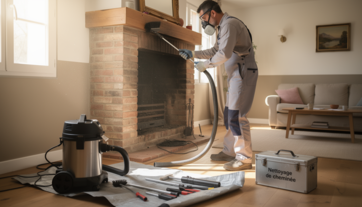 Cheminée à Épernay