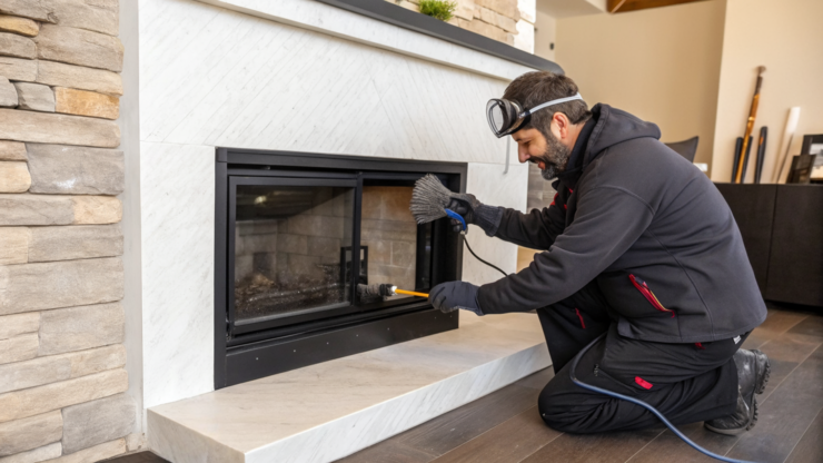 nettoyer vitre insert