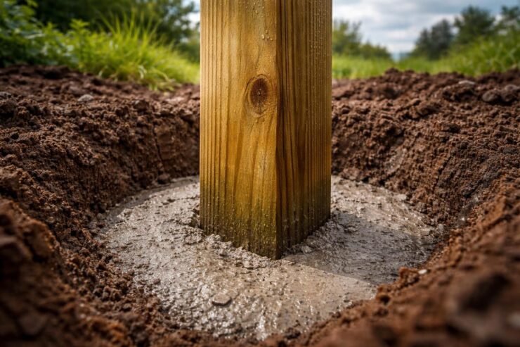 découvrez comment sceller efficacement des poteaux en bois pour les protéger contre les intempéries et garantir leur durabilité dans le temps.