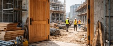 découvrez l'importance et les fonctions d'une porte fin de chantier sur un site de construction pour assurer la sécurité et la gestion efficace de l’accès.