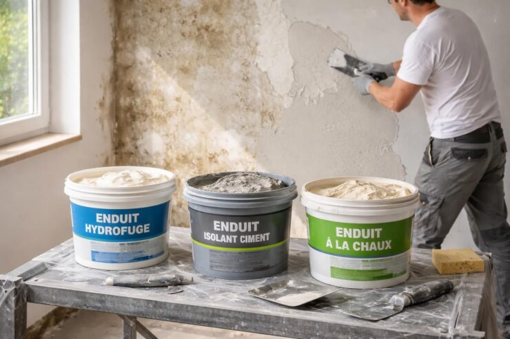 découvrez les meilleures options d'enduits adaptés aux murs humides pour protéger et décorer efficacement vos surfaces tout en prévenant les dégâts liés à l'humidité.