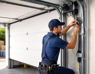 découvrez comment l'entretien préventif de votre porte de garage sectionnelle motorisée permet d'éviter les pannes et d'assurer son bon fonctionnement durable.