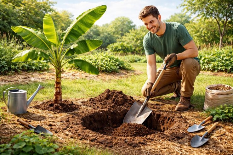 découvrez notre guide complet pour apprendre à planter un bananier facilement, même si vous êtes débutant. conseils pratiques et étapes simples pour réussir la culture de votre bananier.
