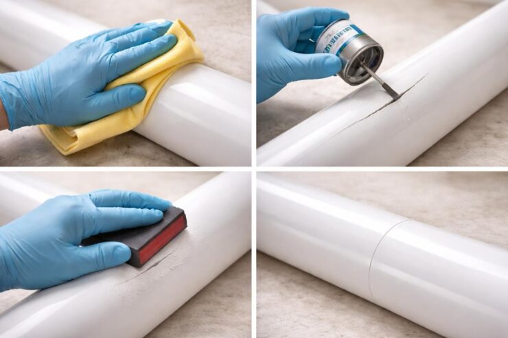 découvrez les étapes essentielles pour réparer facilement le pvc blanc et redonner un coup de neuf à vos surfaces en toute simplicité.