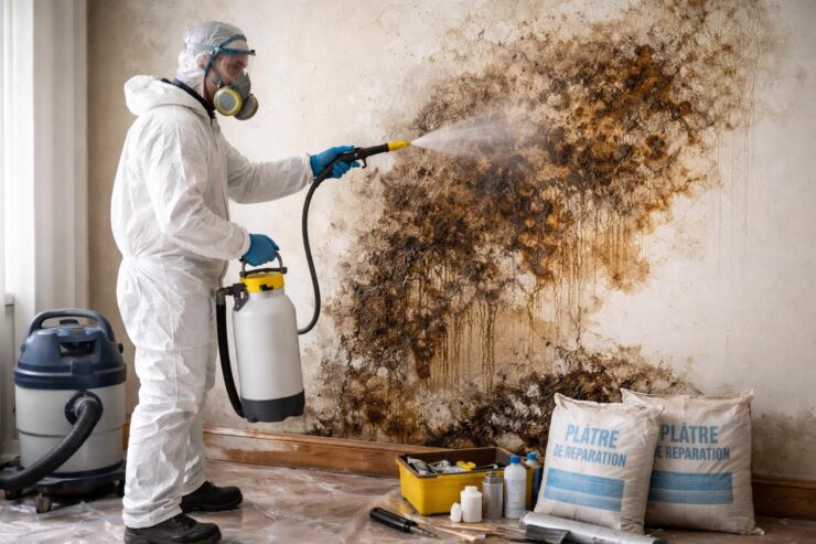 découvrez les meilleures méthodes efficaces pour éliminer la mérule dans le plâtre et protéger votre habitat contre ce champignon destructeur.