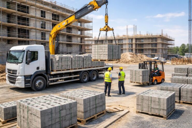 découvrez comment organiser la livraison de parpaings et estimer les coûts pour votre chantier. guide pratique pour une livraison efficace et économique.