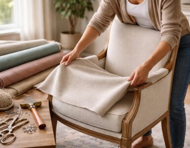 découvrez comment recouvrir facilement un fauteuil en choisissant le tissu adapté pour un résultat esthétique et durable.