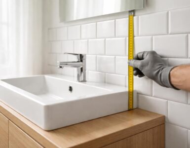 découvrez comment réussir la pose de carrelage autour du lavabo en choisissant la hauteur idéale pour un rendu esthétique et pratique.