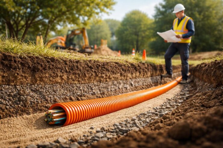 découvrez notre guide complet pour comprendre la norme des gaines électriques enterrées, afin d'assurer une installation conforme et sécurisée.