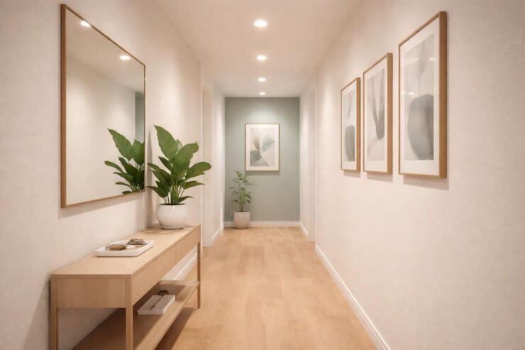 découvrez des astuces déco pour bien choisir la couleur idéale dans un couloir sans fenêtre et rendre cet espace lumineux et accueillant.