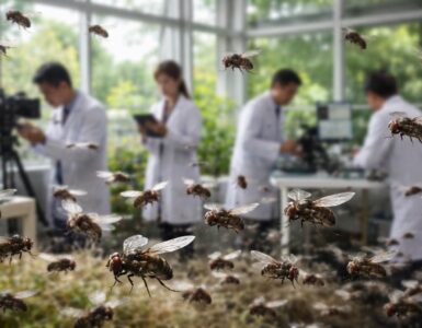 découvrez comment les scientifiques étudient les essaims de mouches, leurs comportements et leur impact sur l'environnement.