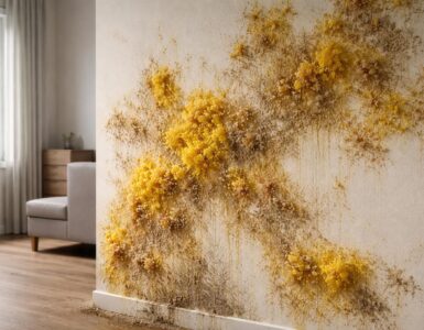 découvrez les signes d'alerte du champignon et de la moisissure jaune sur les murs intérieurs, leurs dangers pour la santé et comment les prévenir efficacement.