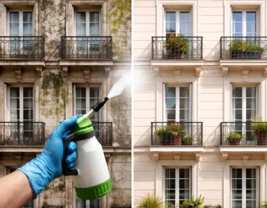 découvrez le produit miracle pour nettoyer vos façades efficacement, éliminant toutes les taches et redonnant à votre maison un éclat impeccable.