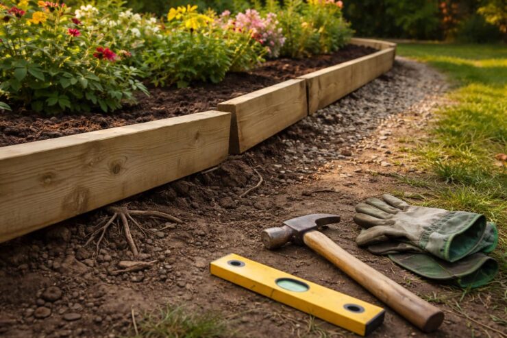 découvrez les erreurs courantes à éviter lors de la pose de bordures de jardin sans utiliser de béton pour un résultat esthétique et durable.
