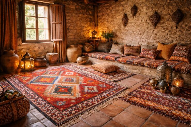 découvrez l'histoire fascinante des tapis berbères à la maison du monde, entre tradition artisanale et design contemporain.