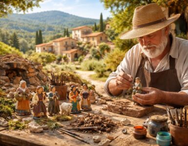 découvrez comment créer une crèche provençale unique en sortant des sentiers battus, pour une décoration de noël authentique et pleine de charme.