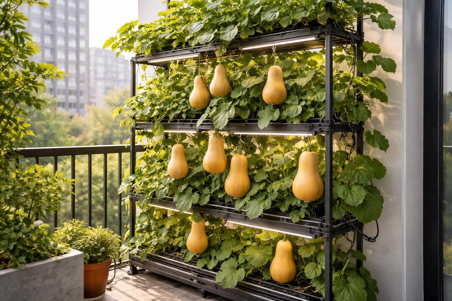 découvrez des méthodes innovantes pour cultiver la courge butternut en vertical, optimisant ainsi l'espace dans les petits jardins et balcons.