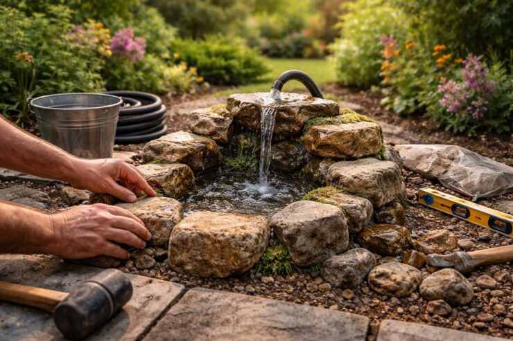 découvrez notre guide pas à pas pour fabriquer une fontaine de jardin facilement et ajouter une touche d'élégance et de sérénité à votre espace extérieur.