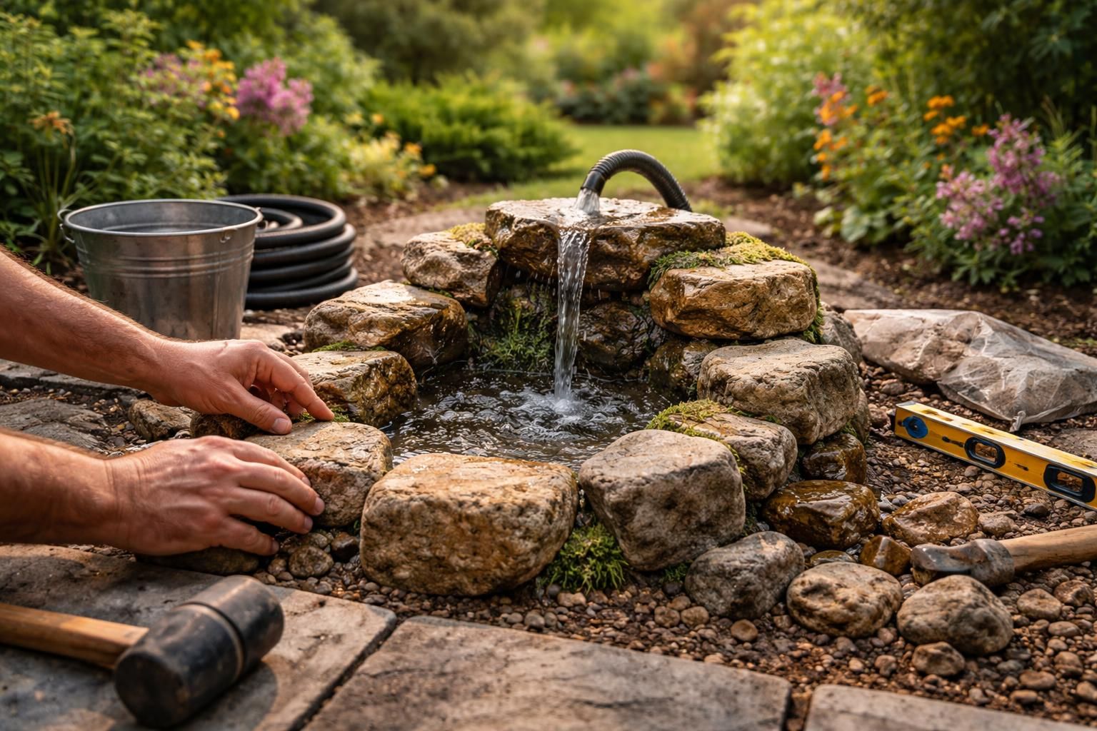 découvrez notre guide pas à pas pour fabriquer une fontaine de jardin facilement et ajouter une touche d'élégance et de sérénité à votre espace extérieur.