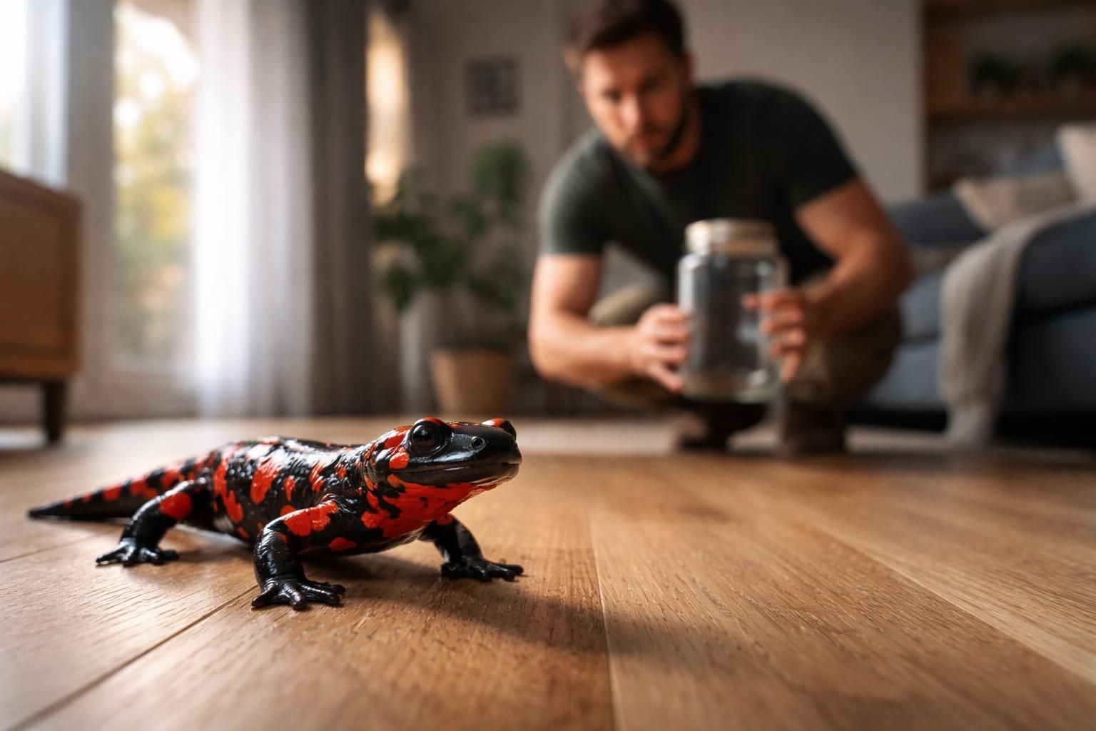 découvrez les risques liés à la présence d'une salamandre dans votre maison et apprenez les meilleures méthodes pour réagir efficacement et protéger votre habitat.