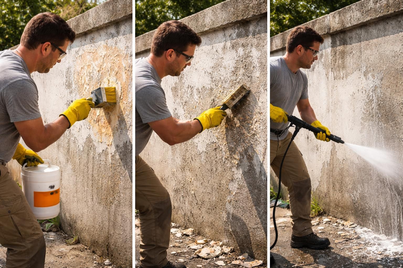 découvrez les étapes essentielles pour décaper efficacement la peinture sur le béton extérieur et préparer votre surface pour une nouvelle finition durable.