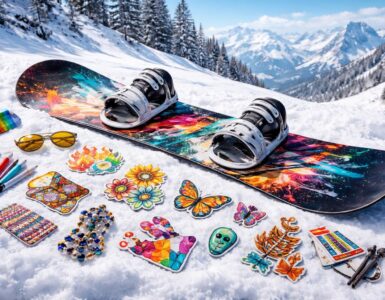 exprimez votre style unique en personnalisant votre planche de snowboard grâce à notre kit déco, conçu pour refléter parfaitement votre personnalité.