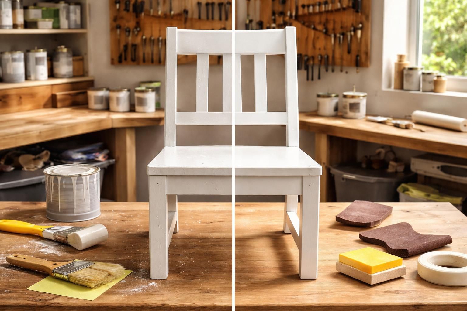 découvrez pourquoi peindre une chaise en bois sans poncer peut être une option pratique. explorez les avantages et les inconvénients pour faire le meilleur choix pour votre projet.