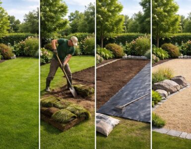 découvrez comment remplacer votre gazon par du gravier grâce à ce guide étape par étape pour un aménagement extérieur réussi et durable.