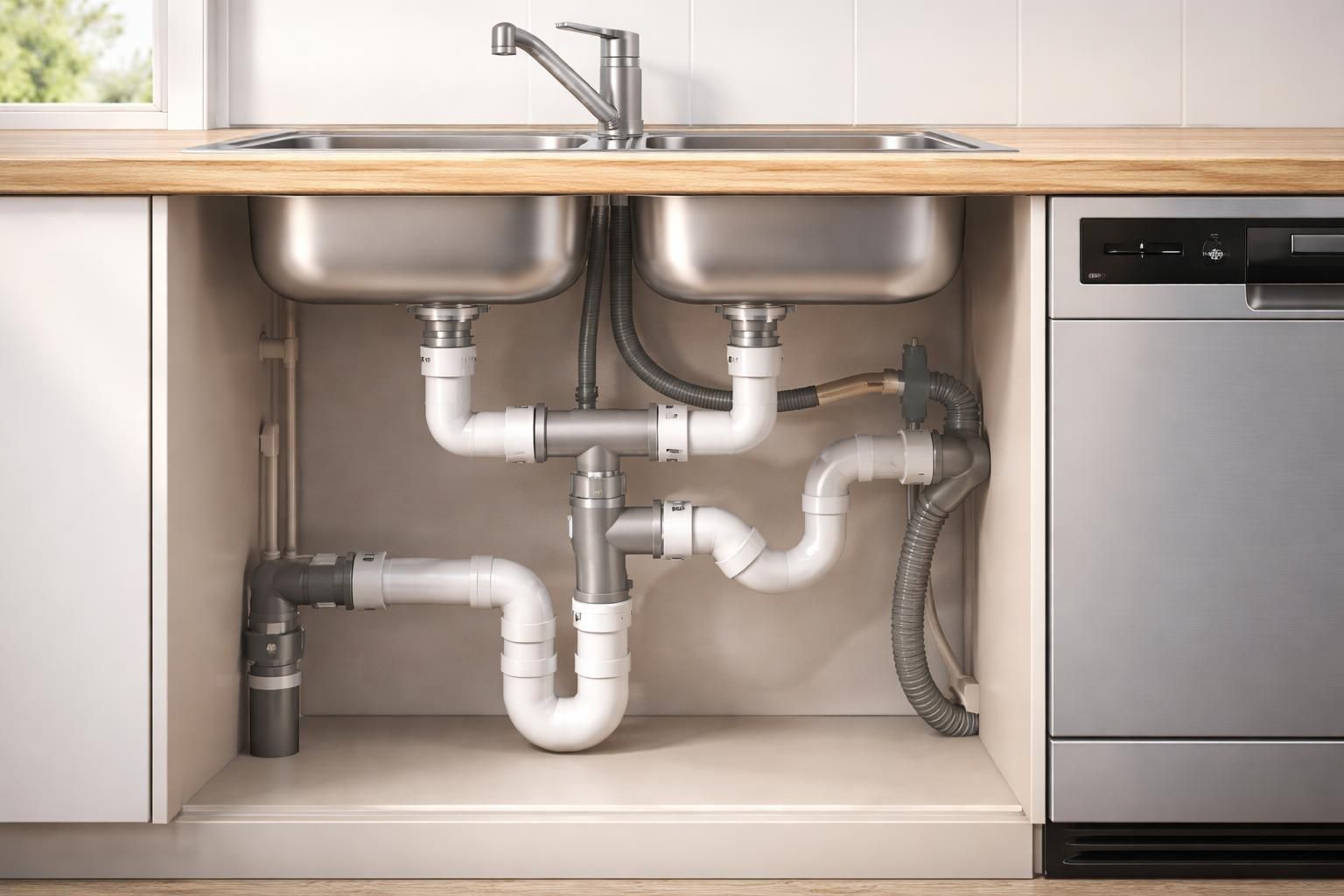 découvrez notre guide complet avec schéma d'évacuation pour évier et lave-vaisselle, et assurez une installation facile et efficace dans votre cuisine.