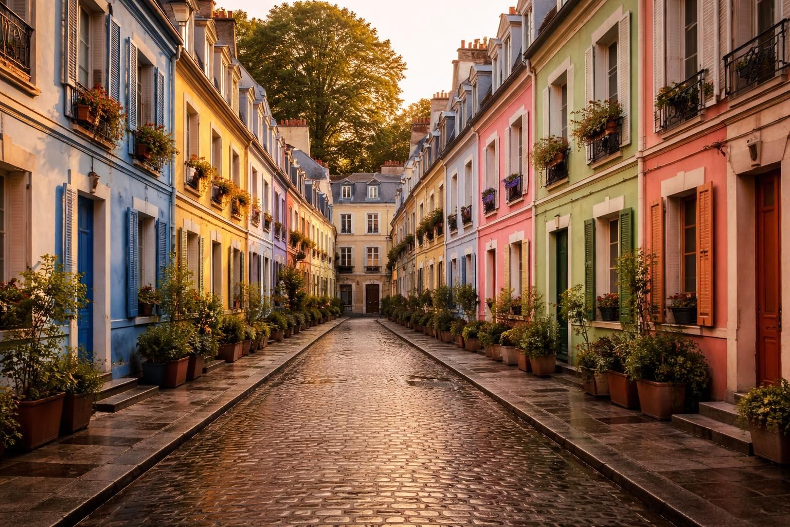 découvrez l'histoire fascinante et l'inspiration unique des maisons colorées de la rue crémieux à paris, un joyau pittoresque du quartier prisé des amateurs de charme et d'architecture.