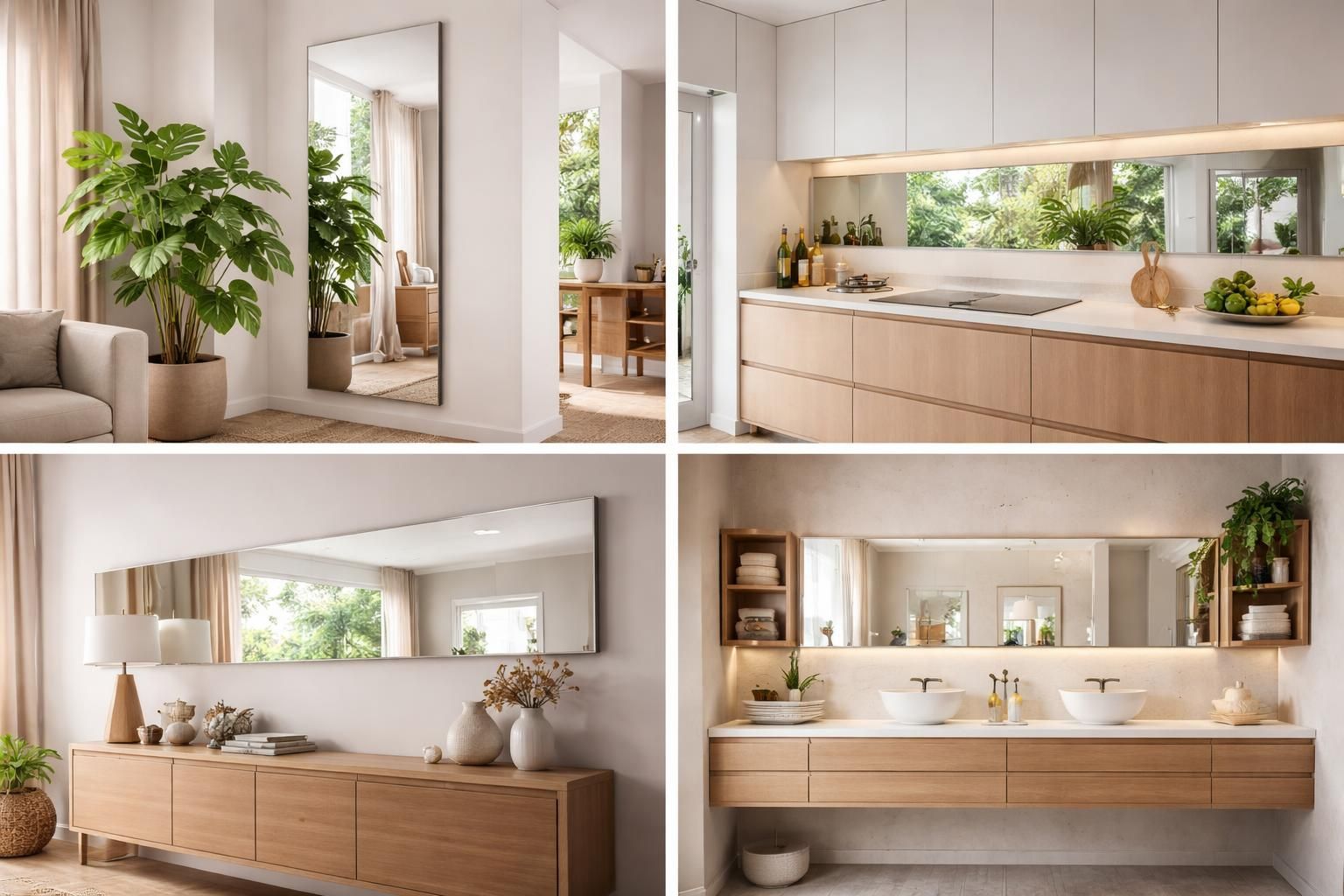 explorez les usages surprenants du miroir long pour sublimer et optimiser l'espace de votre maison.