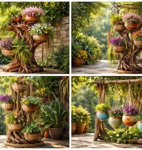 découvrez des idées créatives et uniques de portes plantes extérieures pour embellir votre jardin ou terrasse avec style et originalité.