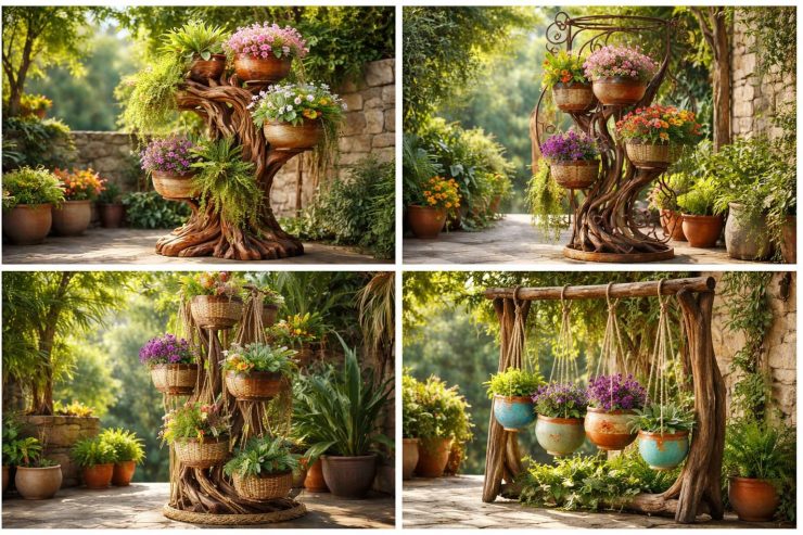 découvrez des idées créatives et uniques de portes plantes extérieures pour embellir votre jardin ou terrasse avec style et originalité.