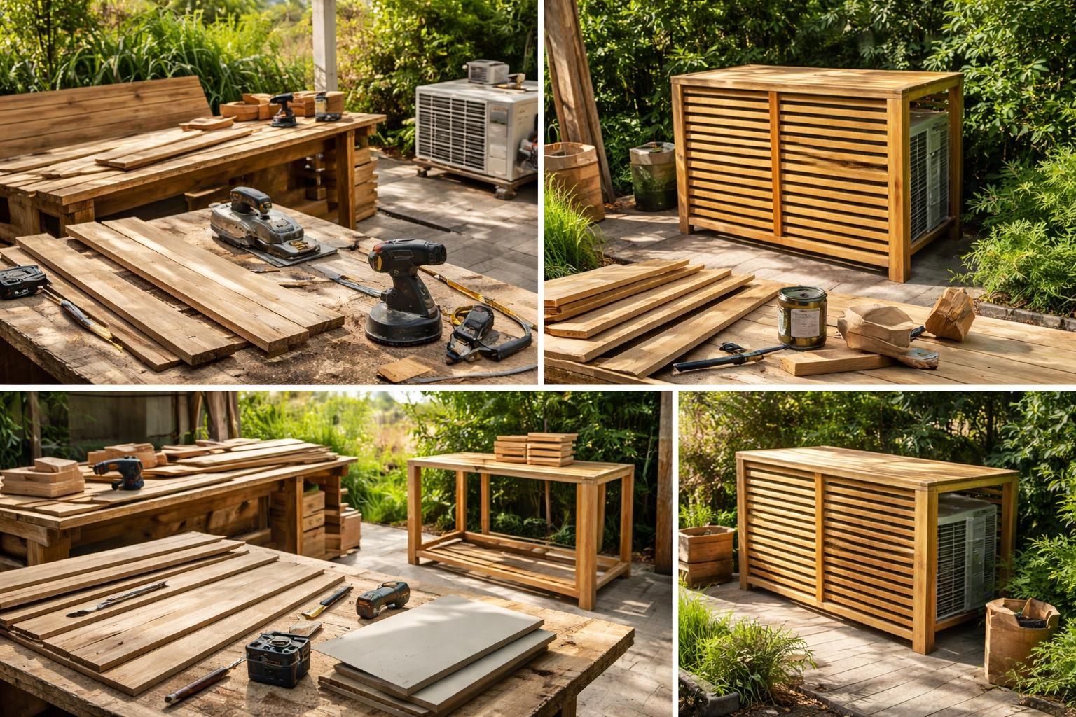 découvrez les étapes simples pour fabriquer un cache climatiseur extérieur en matériaux durables, alliant protection, esthétisme et respect de l'environnement.
