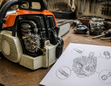 découvrez comment utiliser le schéma de réglage du carburateur de votre tronçonneuse pour optimiser ses performances et éviter les pannes.