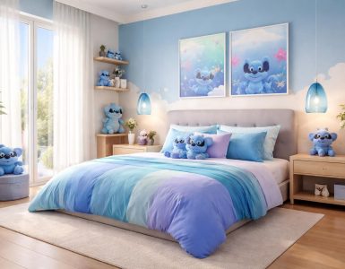 découvrez nos conseils pour harmoniser les couleurs dans une déco chambre stitch et créez un espace à la fois ludique et harmonieux.