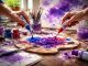 apprenez à créer la couleur violette de façon créative et originale grâce à nos astuces simples et innovantes.