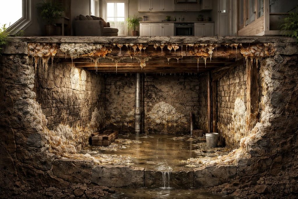 découvrez comment les coniophores présents dans les caves peuvent affecter la structure de votre logement et apprenez à protéger votre habitat efficacement.