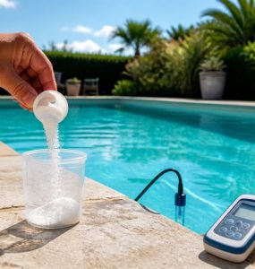 découvrez combien de bicarbonate utiliser pour augmenter efficacement le ph de votre piscine et maintenir une eau équilibrée et saine.