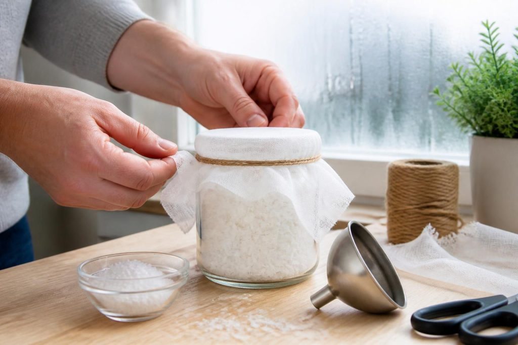 apprenez à fabriquer facilement un absorbeur d'humidité efficace pour réduire la condensation et améliorer le confort de votre maison.